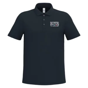Polo brodé homme